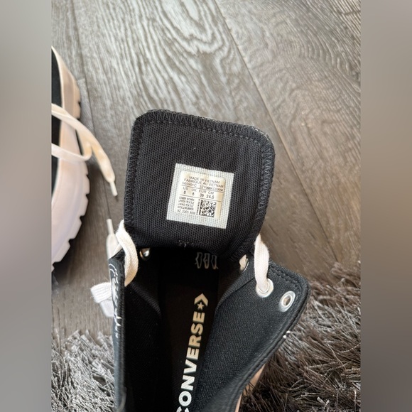 Black Converse High-Top Sneakers - Picture 7 of 7